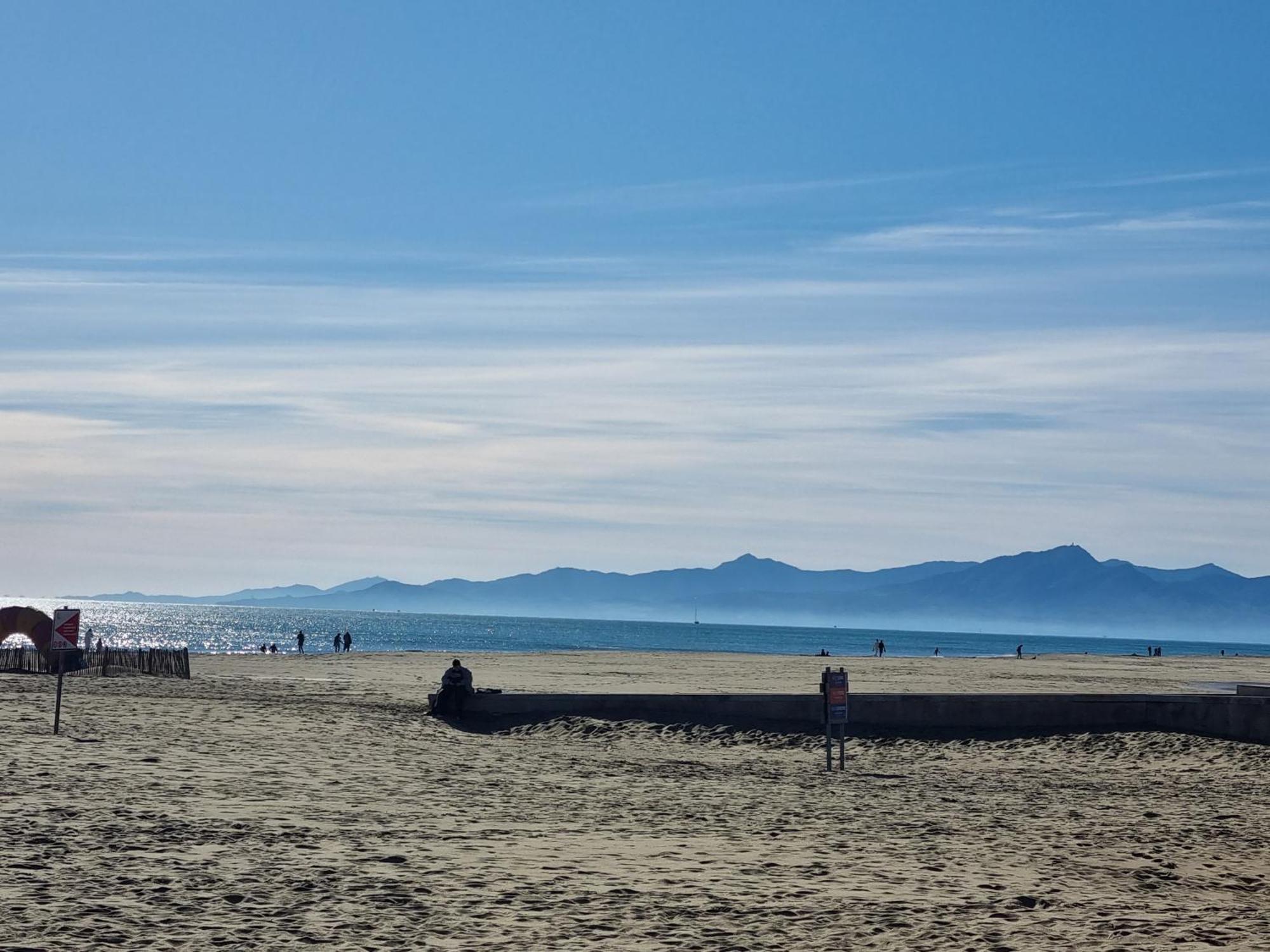 Studio Cosy Climatise Vue Mer Canet Plage 3Etoiles *