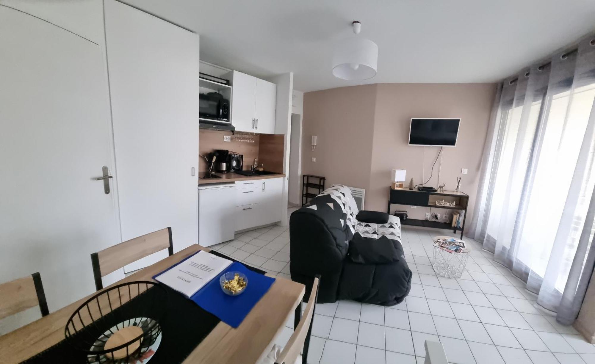 Apartment Studio Cosy Climatise Vue Mer Canet Plage 3Etoiles