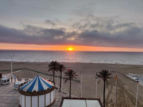 Studio Cosy Climatise Vue Mer Canet Plage 3Etoiles